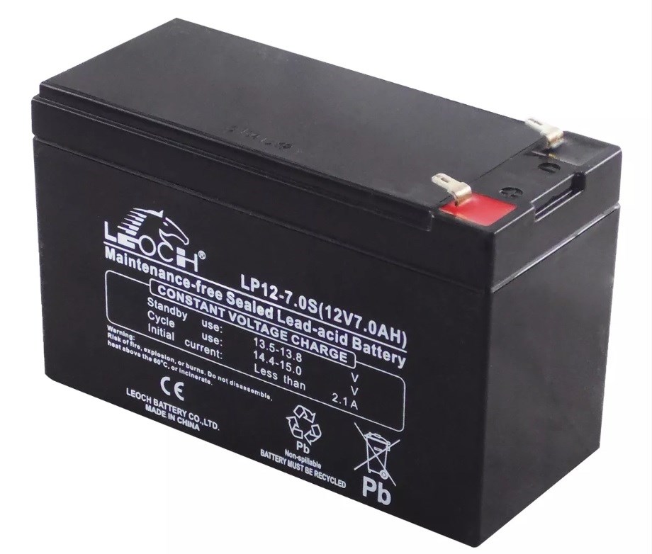 Leoch LP12-7 (12 V 7 Ah) – Baterie do UPS