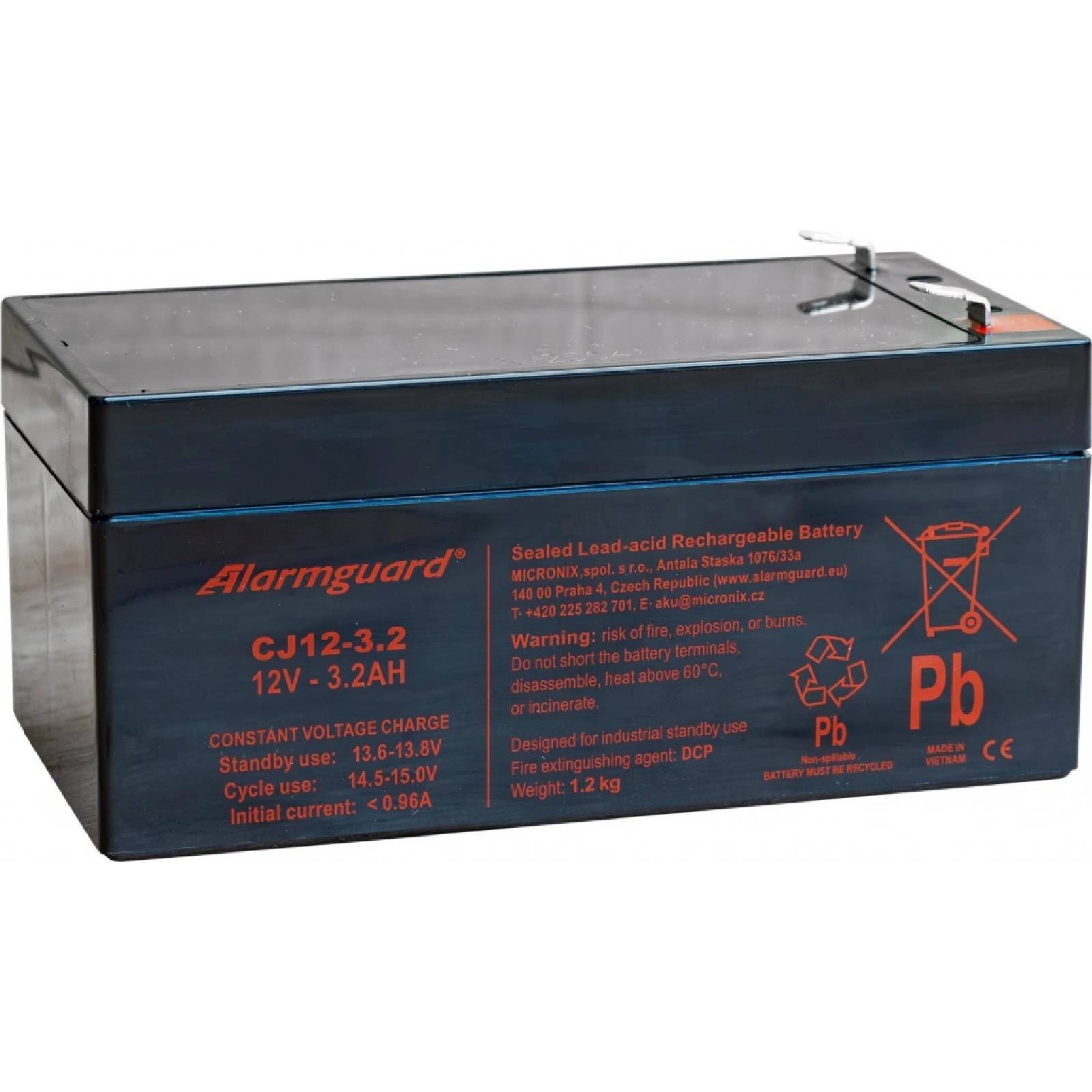 Univerzální SLA 12 V 3,2 Ah – Baterie do UPS